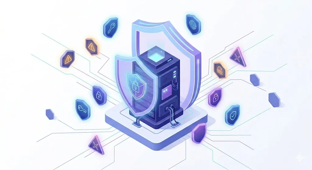 MCP 보안 사건 1년 타임라인 일러스트