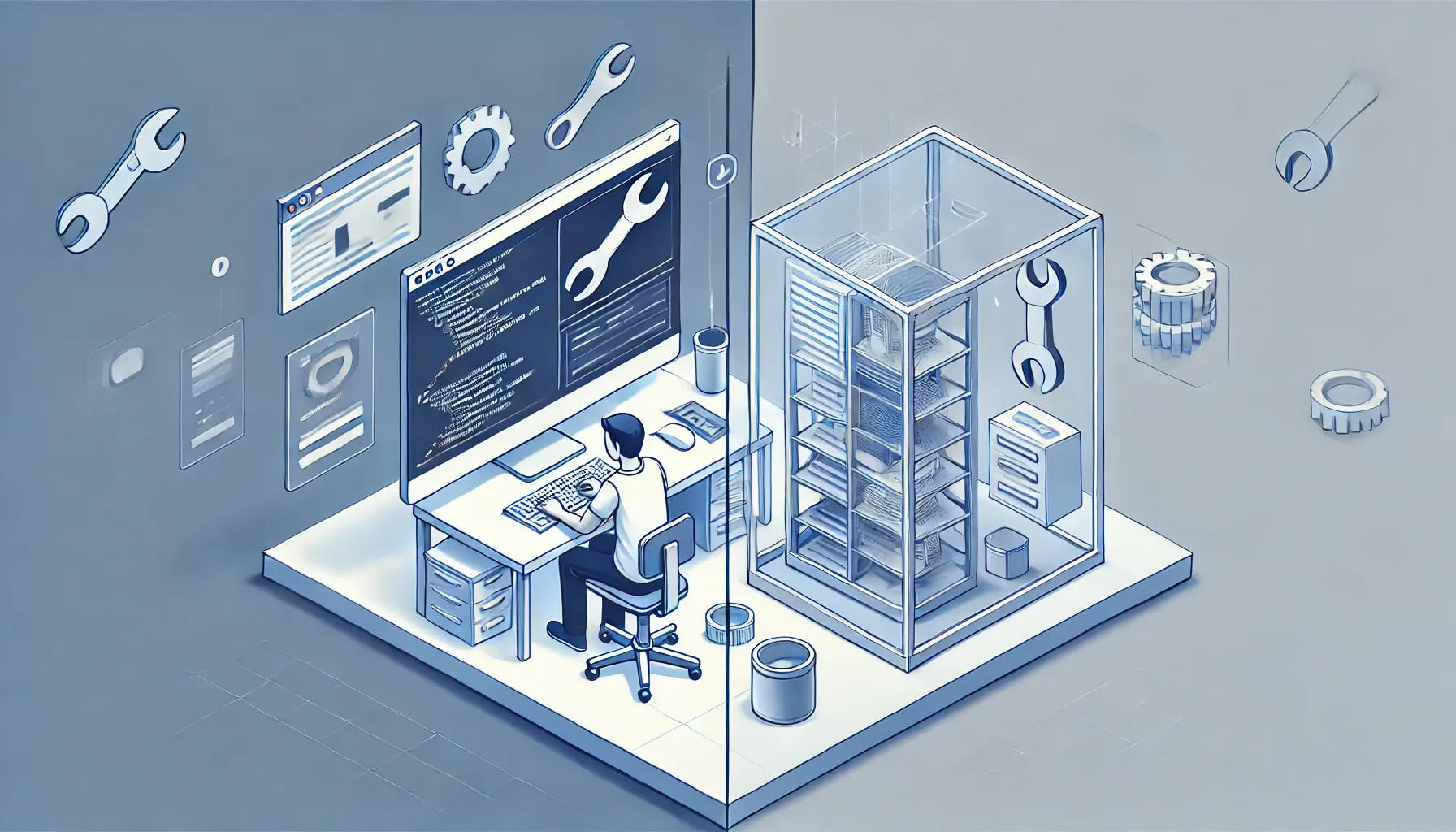 같은 도구함, 다른 사용자 — 개발자는 NanoClaw를 만들고, AI는 NanoClaw로 일한다